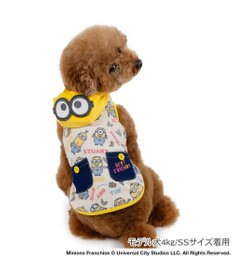 PET PARADISE ミニオン ボブ  フード付き タンクトップ 小型犬