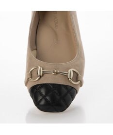 MODE ET JACOMO <MODE ET JACOMO>スクエアビットフラットパンプス