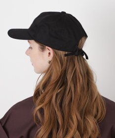 MOONBAT ポール & ジョー (PAUL & JOE ACCESSOIRES) ロゴ刺繍 リボン キャップ