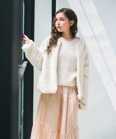 Feroux フェイクファー ジャケット