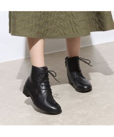 ing <ing>【WEB限定】【サスティナブルシリーズ】レースアップショートブーツ