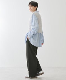 AMERICAN HOLIC サラックールバックタックシャツ