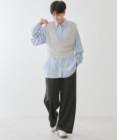 AMERICAN HOLIC サラックールバックタックシャツ