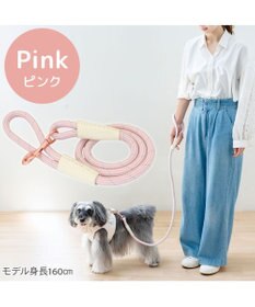 PET PARADISE ペットパラダイス ロープ リード ピンク　４Ｓ～３Ｓ
