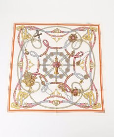 組曲 アクセサリーモチーフシルクスカーフ