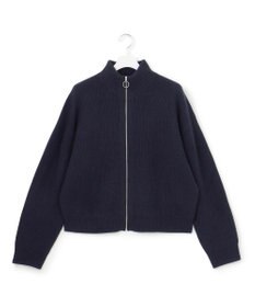 J.PRESS YORK STREET 【UNISEX】ウールカシミヤ ジップアップニット