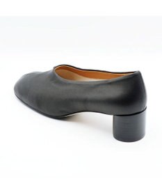 APOM オブリークトゥローヒールパンプス40