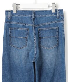 ICB 【先行予約】 ライトストレッチデニム ストレートパンツ