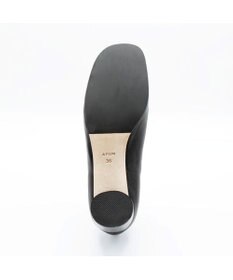 APOM オブリークトゥローヒールパンプス40