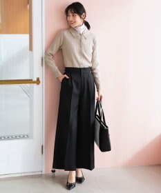 ANY SIS 【2WAY】サスペンダー付き ワイドパンツ