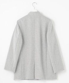 J.PRESS LADIES L ショートビーバー ボトルネック コート