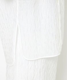 uncrave 【佐藤晴美さん着用】シアー ジャガード シャツ