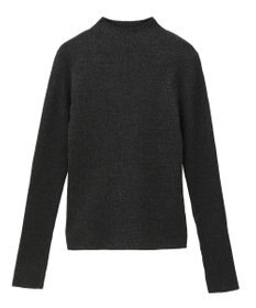 YECCA VECCA ラメ混ハイネックリブニット