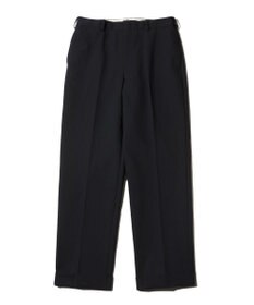 J.PRESS MEN 【J.PRESS ORIGINALS】2WAY STRETCH POLYESTRE PIQUE NEW PIPED STEM TROUSERS / JAPAN MADE