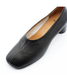 APOM オブリークトゥローヒールパンプス40