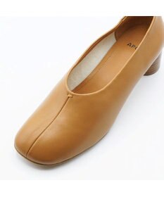 APOM オブリークトゥローヒールパンプス40