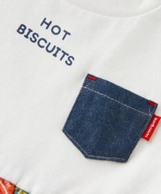 MIKI HOUSE HOT BISCUITS 【80-120cm】バンダナ柄 切り替えワンピース