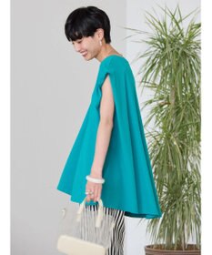 AMERICAN HOLIC 接触冷感フレンチスリーブカットチュニック