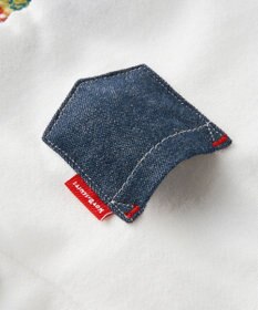 MIKI HOUSE HOT BISCUITS 【80-120cm】バンダナ柄 切り替えワンピース