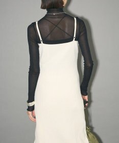 Green Parks レース編み風ビスチェキャミワンピース