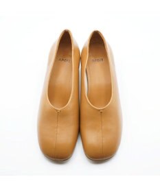 APOM オブリークトゥローヒールパンプス40