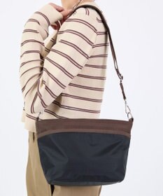 LeSportsac SMALL BUCKET BAG/ディープシー/ダークチョコレート