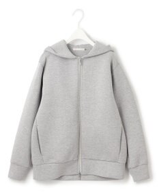 ICB 【洗える】 ビスコースエアーボンディング ジップアップフーディ