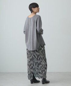 AMERICAN HOLIC ２ＷＡＹバイパチヘンリーネックニットプルオーバー