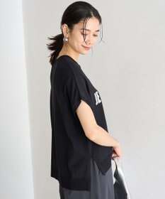 UNFILO スゴ機能美 ロゴフレンチスリーブ ニット