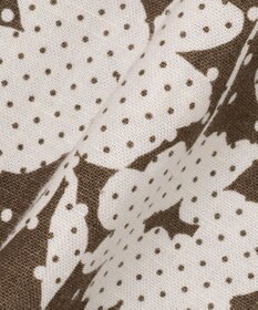 自由区 【XSサイズ~/洗える】モノトーンドットフレア スカート