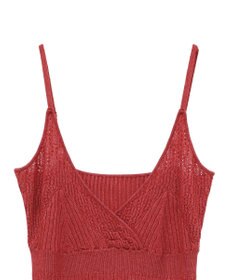 Green Parks レース編み風ビスチェキャミワンピース