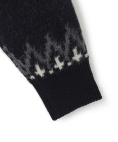 JOSEPH HOMME 【LEON 掲載】【HIGH GRADE LINE】ウルフジャガード  モックネック