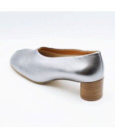 APOM オブリークトゥローヒールパンプス40