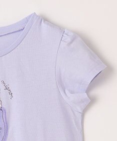 ANY KIDS シャラシャラ ビーズ入り Tシャツ