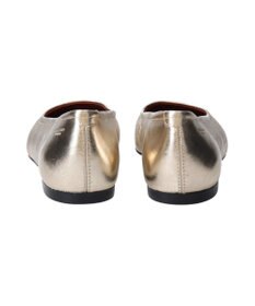 INTER-CHAUSSURES 【VAGABOND】メタリックレザーバレエシューズ