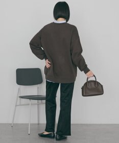 AMERICAN HOLIC ヌバック調ベイカーフレアパンツ