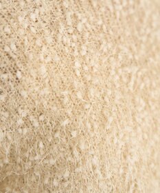 earth music&ecology ポンポンヤーンラメニットプルオーバー