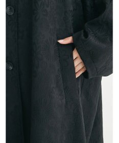 Green Parks ・ＥＬＥＮＣＡＲＥ　ＤＵＥ　ジャカードステンカラーコート