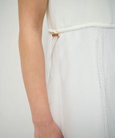 GRACE CONTINENTAL メッシュコンビキャミワンピース