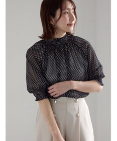 Te chichi パターンアソートシャーリングブラウス