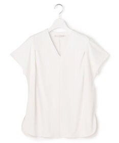 ICB L スパンプラチナム Vネックカットソー