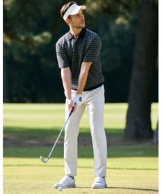 ZERO HALLIBURTON 半袖モノグラムニットポロシャツ ZHG-M5A4d 85116