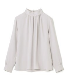 BEIGE， 【L-size】EVA / ハイネックロングスリーブブラウス