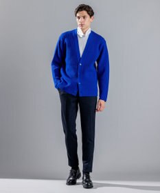 JOSEPH HOMME アコーディオンメリノ　ニットカーディガン