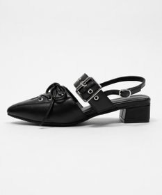 WEGO レースアップポインテッドシューズ