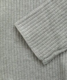 YECCA VECCA ラメ混ハイネックリブニット