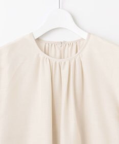 自由区 L 【洗える】シアーエンブロイダリープルオーバー ブラウス