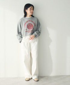 CRAFT STANDARD BOUTIQUE カレッジプリントショートプルオーバー