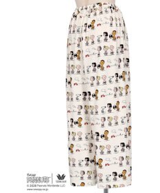 WACOAL PEANUTS ボトムス 8分丈 綿100%(本体) スヌーピー レディース FOT269 /ワコール