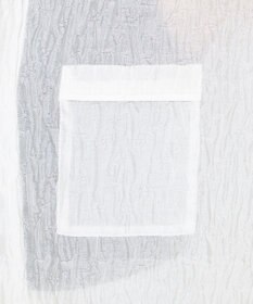 uncrave 【佐藤晴美さん着用】シアー ジャガード シャツ